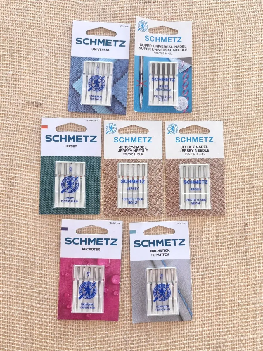 Schmetz | Home Sewing Machine Needles (Multiple Sizes & Multiple Types)