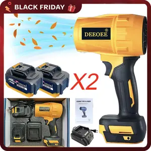 Cordless Leaf Blower Violent TurboFan,Brushless Pure Copper Motor Jet Fan With Battery,Cordless Turbo Super Power Air Duster, Handheld Powerful Dryer for Car Dust Cleaning,Car Drying after Wash,Outdoors BBQ Portable Outdoorfun ,Gift for Christmas,New Year