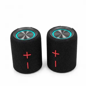 SummerWins 2-in-1 Magnetic Dual Plus Split Bluetooth Speaker, 20W Stereo Audio, IPX6 Waterproof, 24H Playtime, V5.3 Tech Portable Mobile Battery Powered Speakers for Home Travel