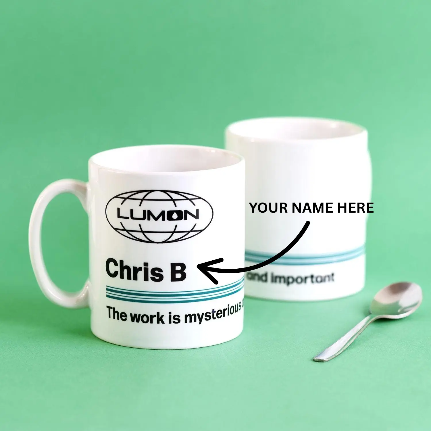 Personalized Lumon Industries Mug - Add Your Name, Lumon Industries Mug,  Macrodata Refinement, Severance Mug Two-Tone Coffee Mug, Lumon Movie  Inspired Mug, Lumon Fan Gift - TikTok Shop