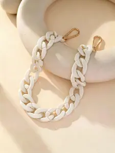 Acrylic Thick Chain Women's Bag Accessory, Adjustable Shoulder Strap, Durable and Fashionable Design, Suitable for Daily Use