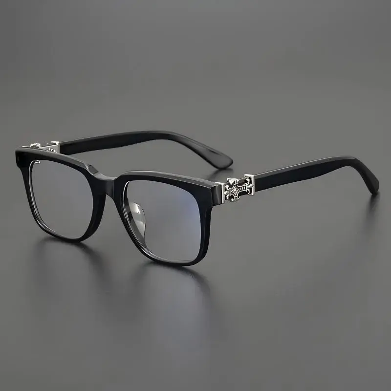 2026 Classic Flat Lens Bluelight Fashion Glasses, Unisex Full-Rim Plastic Square Frames, Anti-Eyestrain Eyewear, Ultra-Light Durable Men's Accessories, Suitable for Work & Daily Use, Clear-Tint Non-Prescription Glasses, Square Non-Prescription Glasses