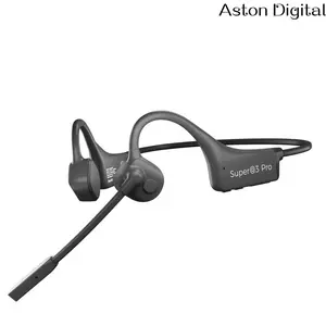 Aston DigitalOpen-Ear Wireless  with Mic - Bone Conduction Tech, Noise Reduction for Driving Cycling Calls, 32H Playtime, Type-C Fast Charge, Lightweight & Skin-Friendly, Works with Lap iOS Android bluetooth-compatible  noise-cancelling headphone skullcan