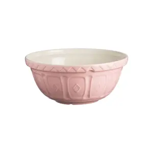 Mason Cash Color Mix S24 (2.15 Qt) Mixing Bowl | Powder Pink