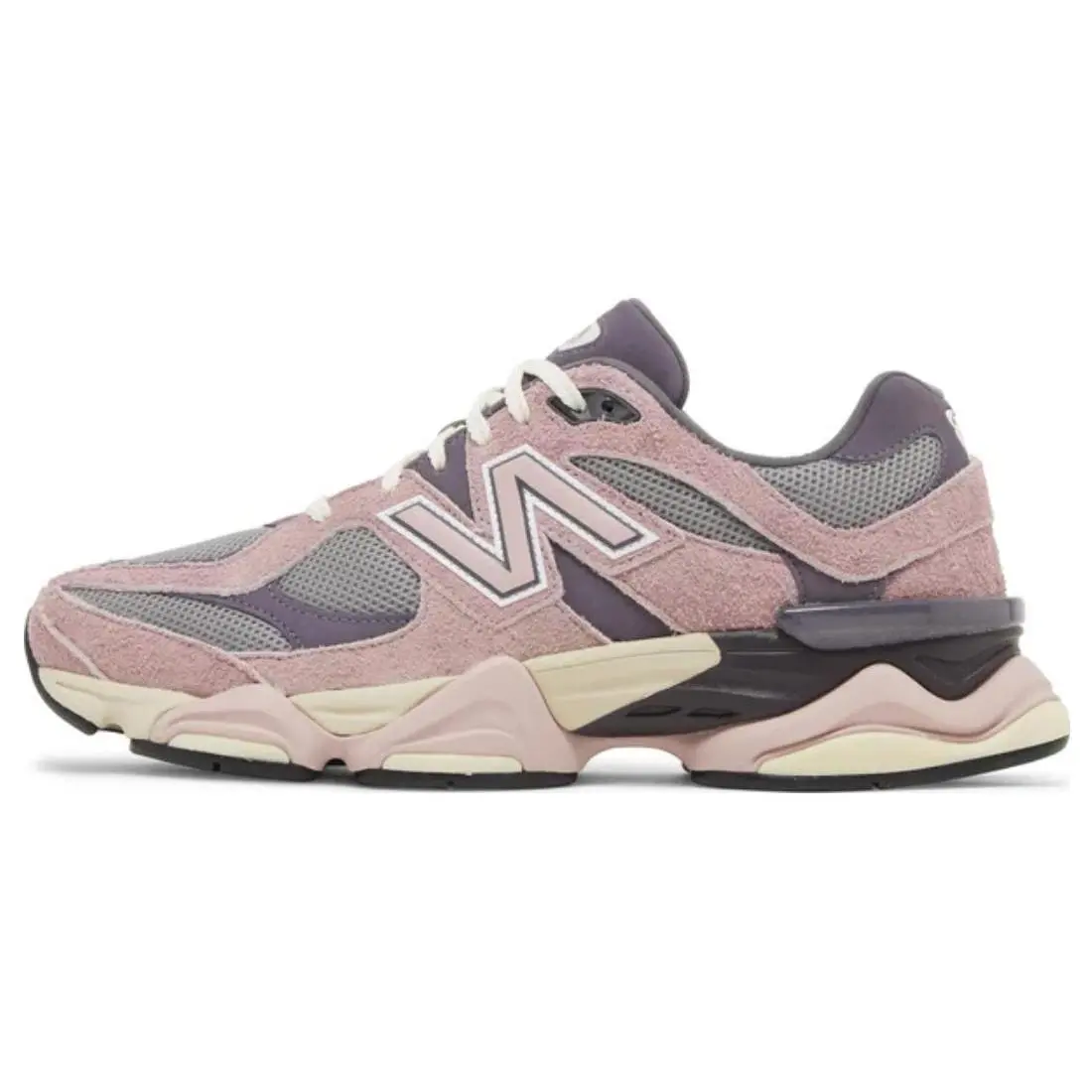 New Balance 9060 'Pink Lavender' Men's Lightweight Breathable Lace-Up Running Shoes, All-Season Non-Marking Soles, Comfortable Fit, Casual, Daily Wear, True Size, Secure Lockdown Feel