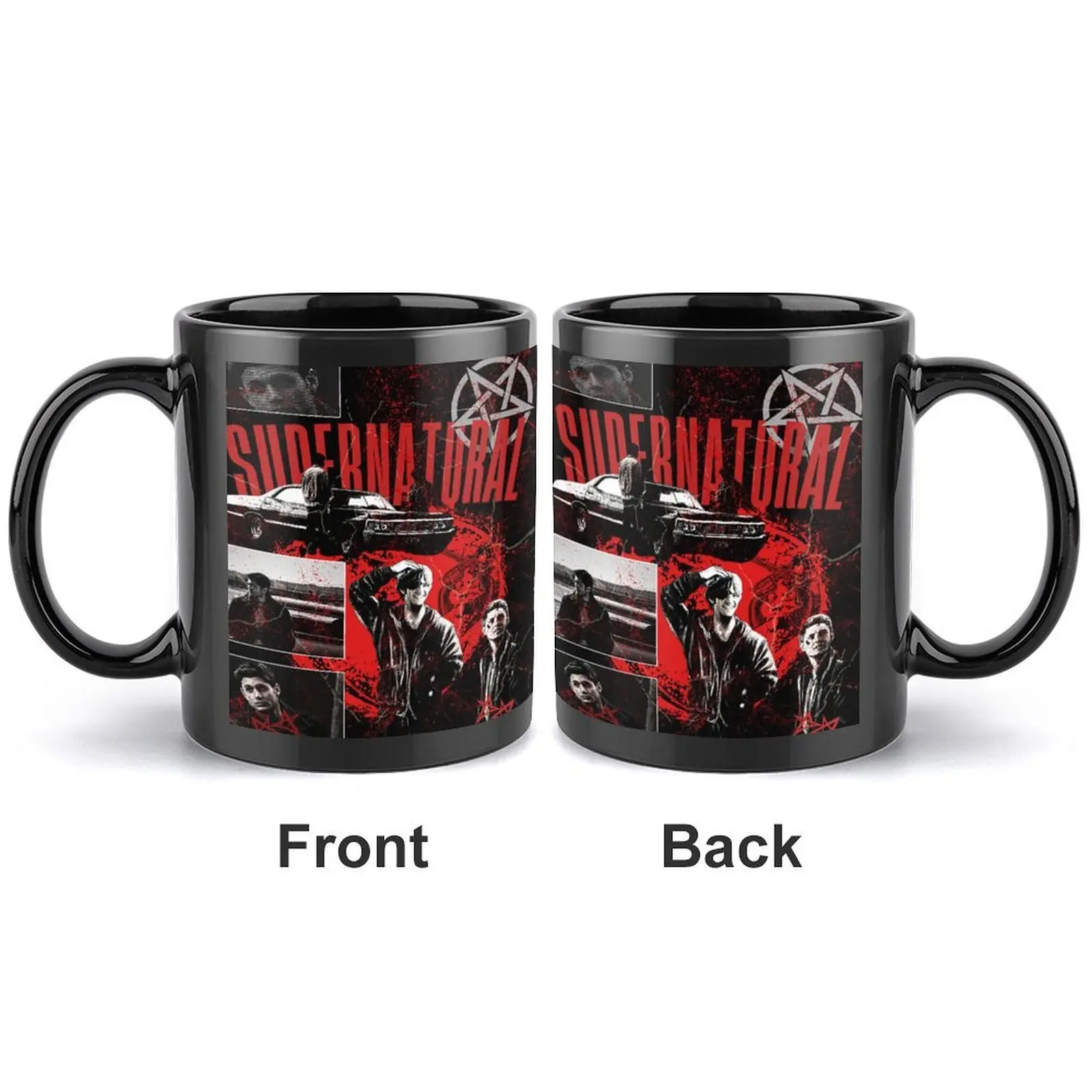 11Oz Supernatural Coffee Cup Ceramic Mug for Supernatural Fans - Perfect Gift for Birthday Parties Or Home Use