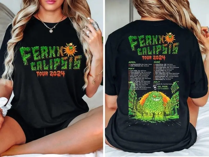 Feid Ferxxo Calipsis T-Shirt, Feid Tour 2024 Shirt, Feid Ferxxocalipsis World Tour 2024 Shirt, Feid Concert Shirt, Feid Ferxxo Ferxxocalypse