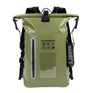 Large Capacity PVC Waterproof Backpack, Heavy Duty Dry Bag for Fishing, Rafting & Outdoor Adventures, Waterproof for Men & Women Perfect Gift