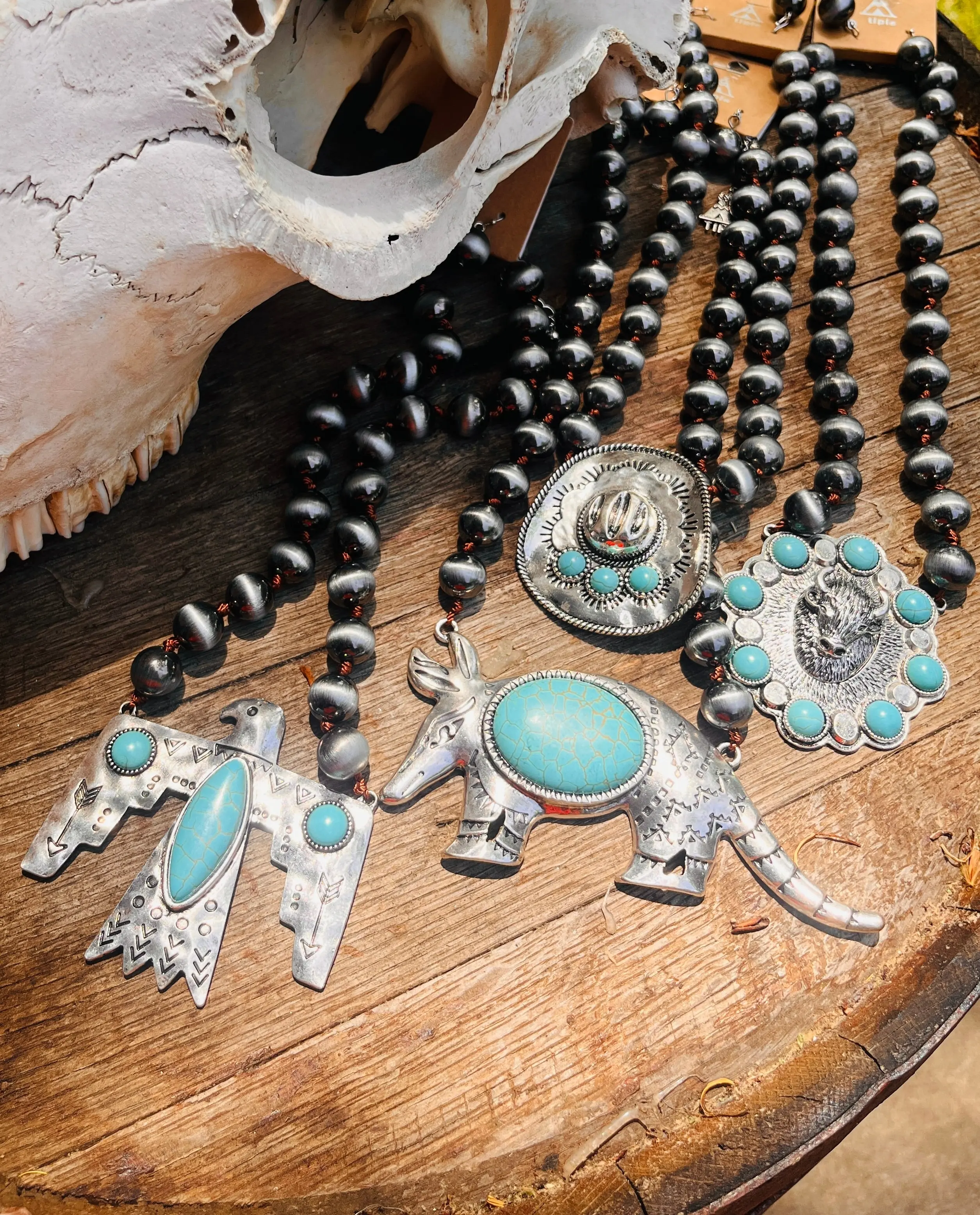 Western Pearl Rope Necklace Collection