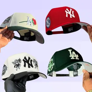 New Era MLB LA Dodgers & NY Yankees 9FORTY 59FIFTY Fitted Hat – Snapback Baseball Cap Unisex, Gorras para Hombre Mujer, Adjustable Trucker, Classic Vintage Sport Look, USA 2026 Streetwear Essential