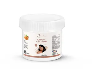 BYENBLAN Turmeric Body Cream Moisturizer - Natural Daily Hydrating Body Care with Golden Ingredients, Lightweight Moisture for Silky Skin, Radiance and Healthy Complexion