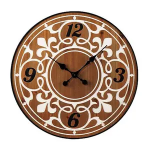 Southern Enterprises Yardlynn Round Wall Clock