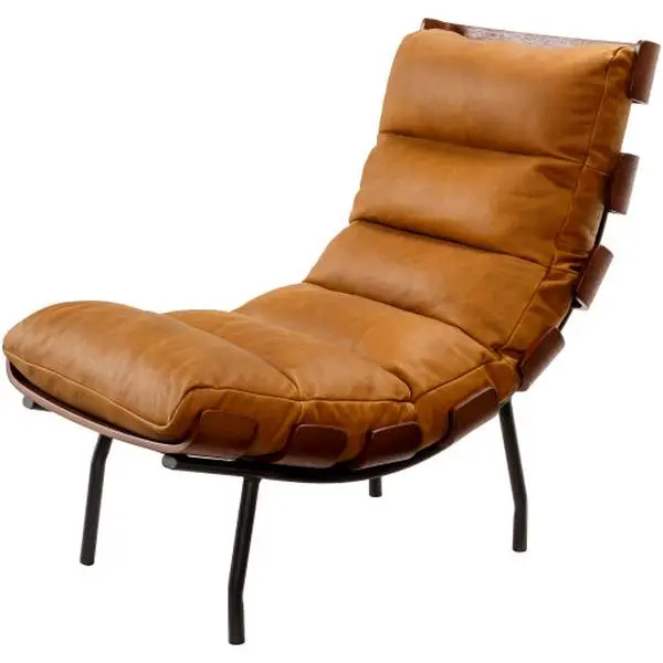 Laval Leather Accent Chair, Brown Laval Leather Accent Chair, Brown