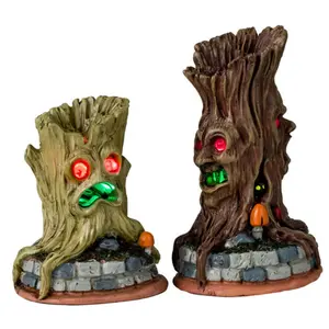 Lemax - Spooky Town - Spooky Tree Trunks
