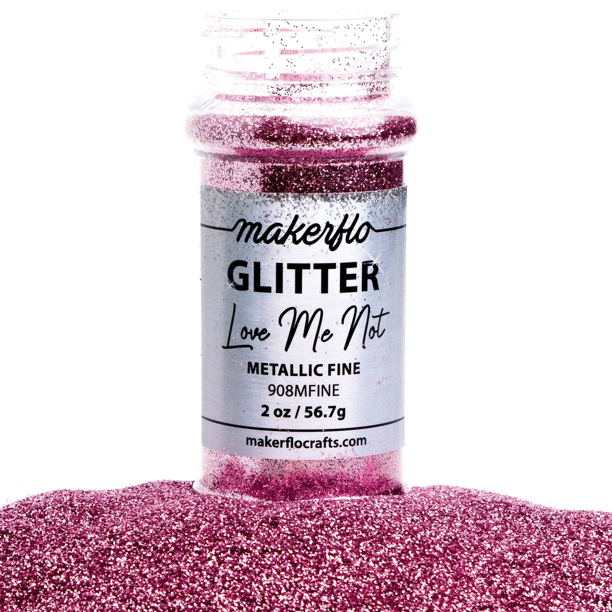 Makerflo Metallic Fine Glitter - Love Me Not