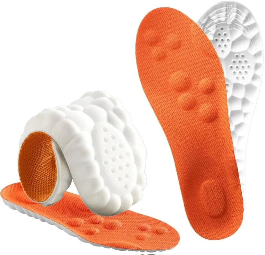 Roofo Cloud Like Soles for Men and Women Men's Comfortble Shoe Steppers Insoles Inserts Memory Foam Insoles with Arch Support (US-Men-6.5-10)