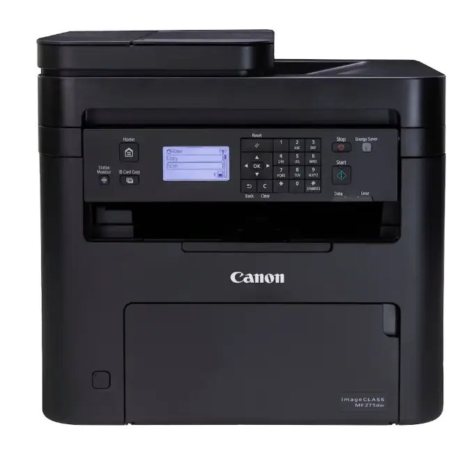 Canon imageCLASS MF273dw Wireless All-in-One Black & White Laser Printer, Print Copy Scan Fax, Auto Duplex Printing, 35-Sheet ADF, WiFi, Mobile Printing, AirPrint, Compact Home Office Printer, Black