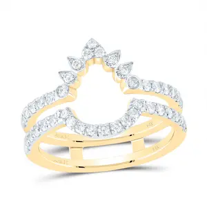 5/8Ctw-Dia Ana M Cnc Enhancer Ring (3.91 grams)