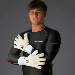 ONEKEEPER Compression Shirt Long Sleeve, Black, SummerSport T-shirt for Goalkeeper