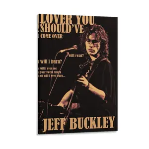 “Lover You Should've Come Over”Lyric Art Print Wall Art Picture Painting Poster Canvas Print Artworks Bedroom Living Room Decor
