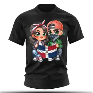 Dominican Republic couple design, unisex wear, Dominican Republic flag, Dominican Republic