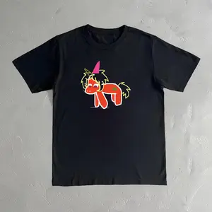 Wifiskeleton Pony Graphic T-Shirt, Underground Rap Album Inspired Tee, Vintage Y2K Music Shirt