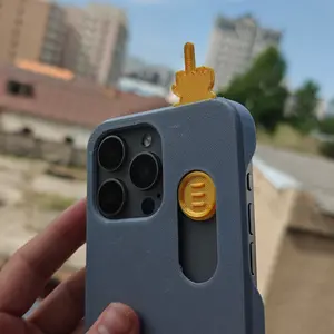 Middle Finger Phone Case | 3D Printed Case | Emoji Phone Case | Novelty Case