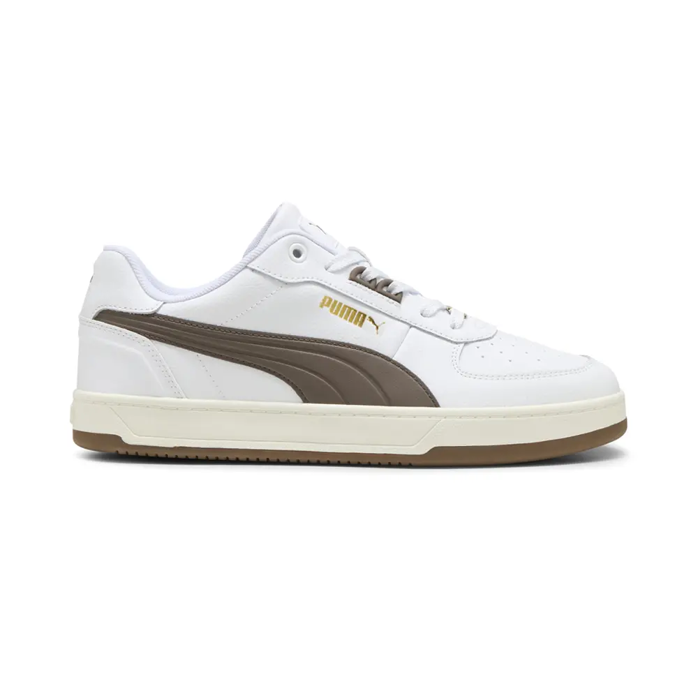 PUMA Mens Caven 2.0 Lux Lace Up Sneakers Shoes Casual - White