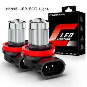 2 Bright white Cars Accessories  H11 Led Headlights 50000 Lumen Fog Light bulb For BMW E90 325 328 335i