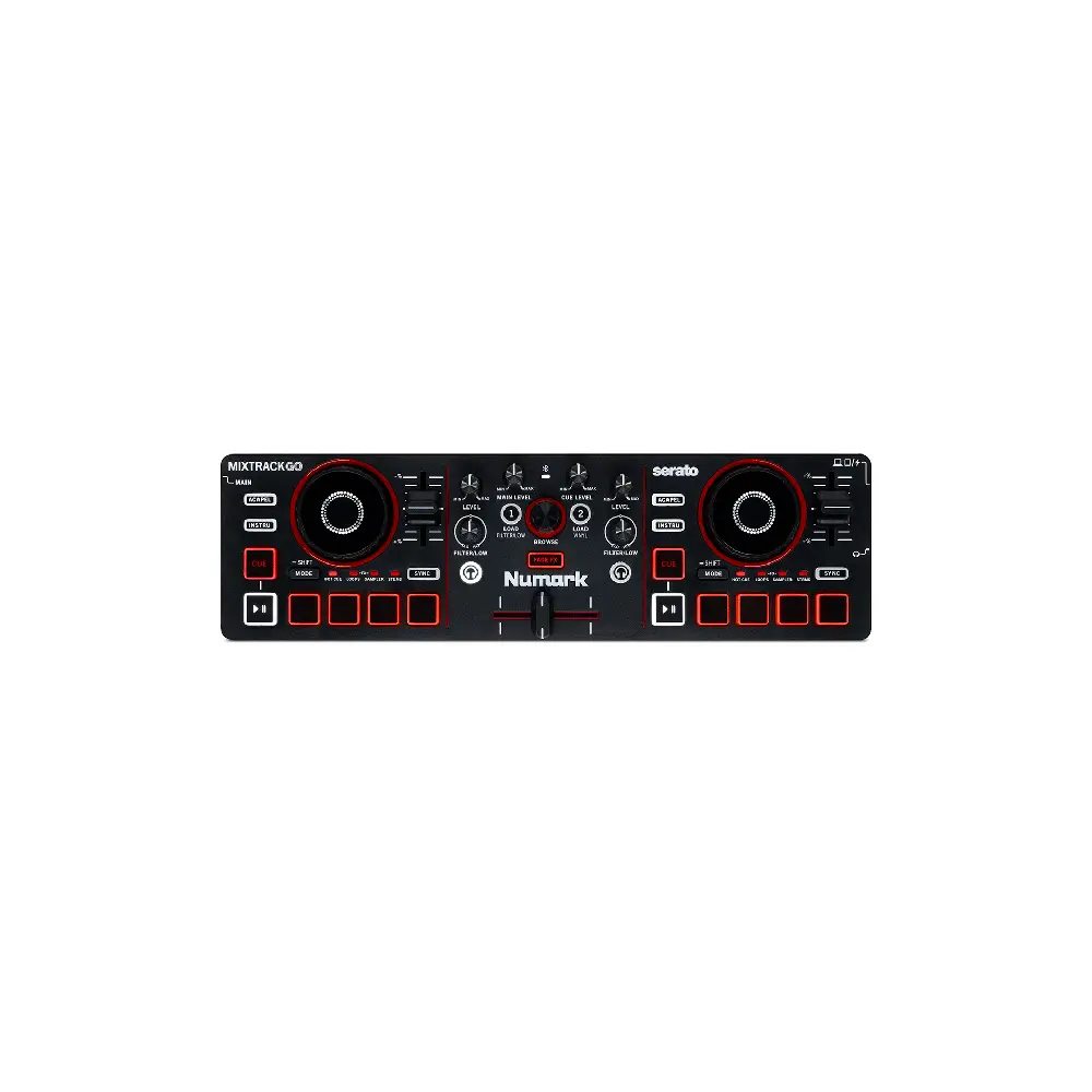 Numark Mixtrack GO ULTRA-PORTABLE 2-DECK DJ CONTROLLER WITH STEMS CONTROL