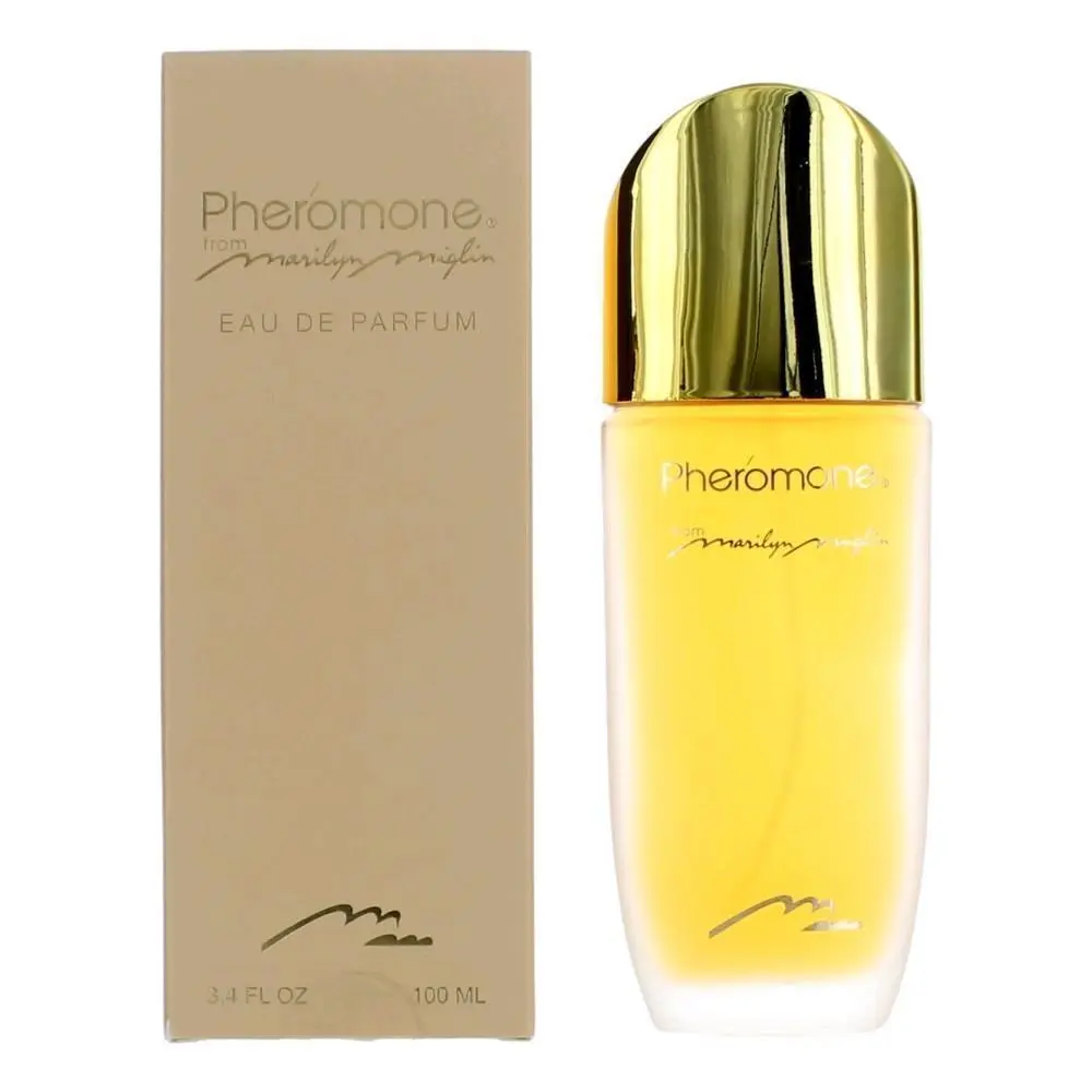 Marilyn Miglin Pheromone EDP for Women, Captivating Lasting Scent Perfume Spray, 3.4 fl oz / 100 ml