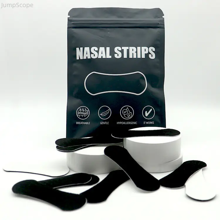 Adhesive-Fit Extra Strength Nasal Strips, 1-Size Drug-Free Snoring Solution, Breathable Strips for Sports Congestion Relief & Better Sleep Nasal Breathing Support, One Size