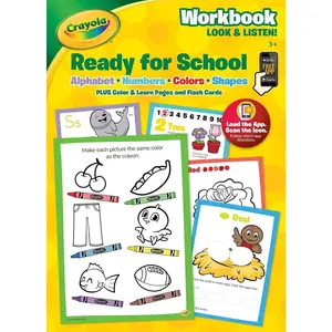 Crayola: Ready for School: Workbook Look & Listen