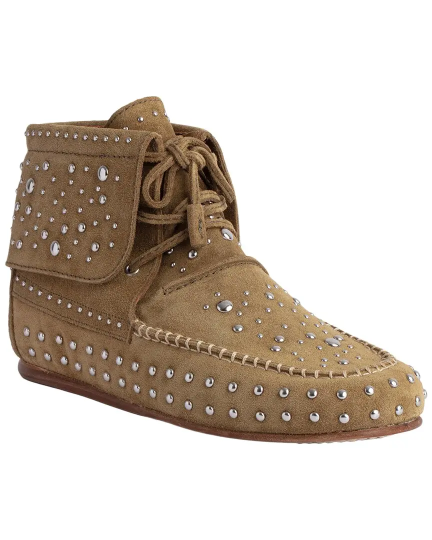 Zadig & Voltaire Santa Fe Dream Studs Suede Bootie