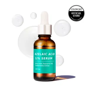 Azelaic Acid 12% Serum – Acne & Redness Relief | Salicylic Acid + Tranexamic Acid | K-Beauty Sensitive Skin Clarifying | CELDYQUE