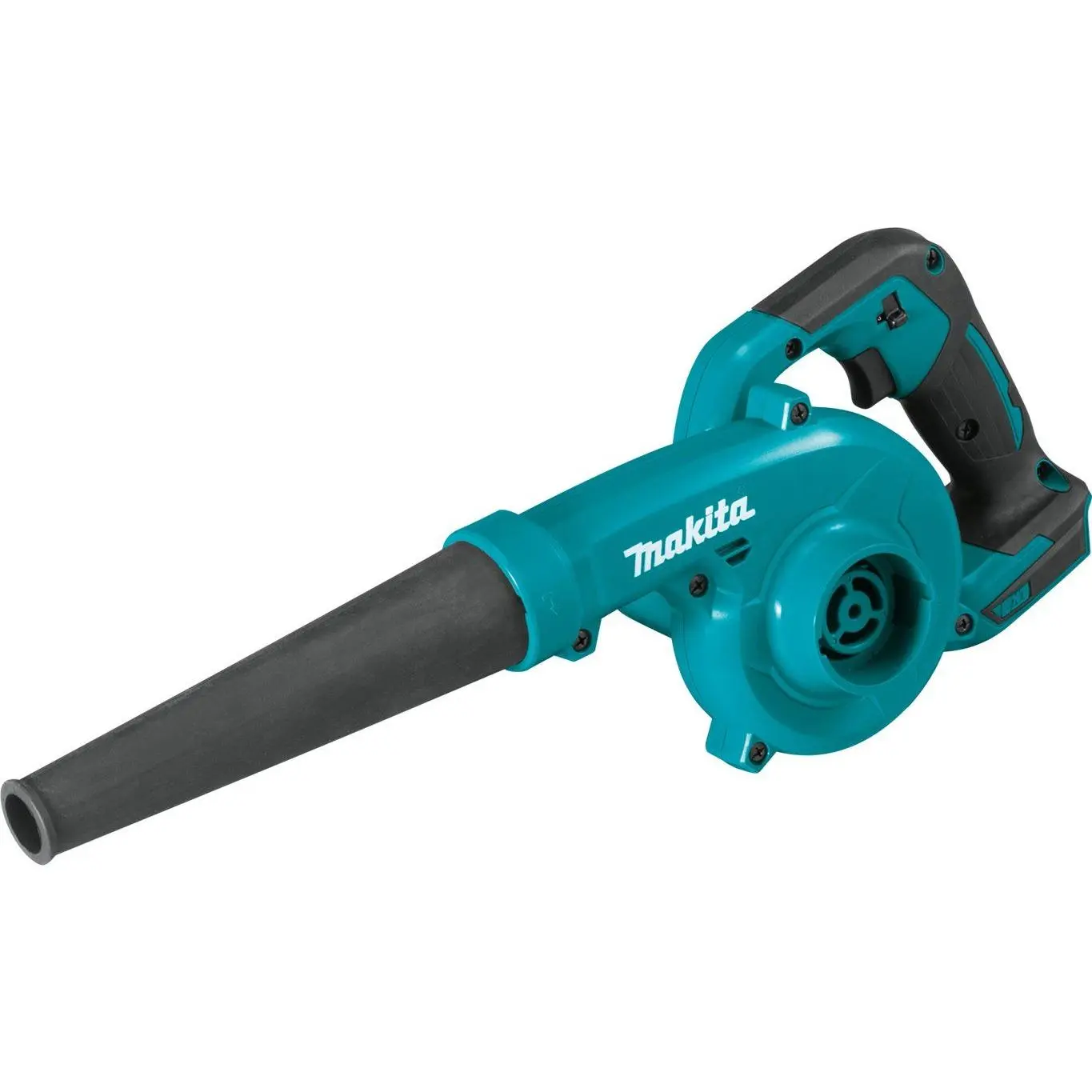 Makita XBU05Z-R 18V LXT Lithium-Ion Cordless Handheld Blower (Tool Only) - Lightweight, Rubber Grip, 116 CFM Airflow for Debris Clearing, None