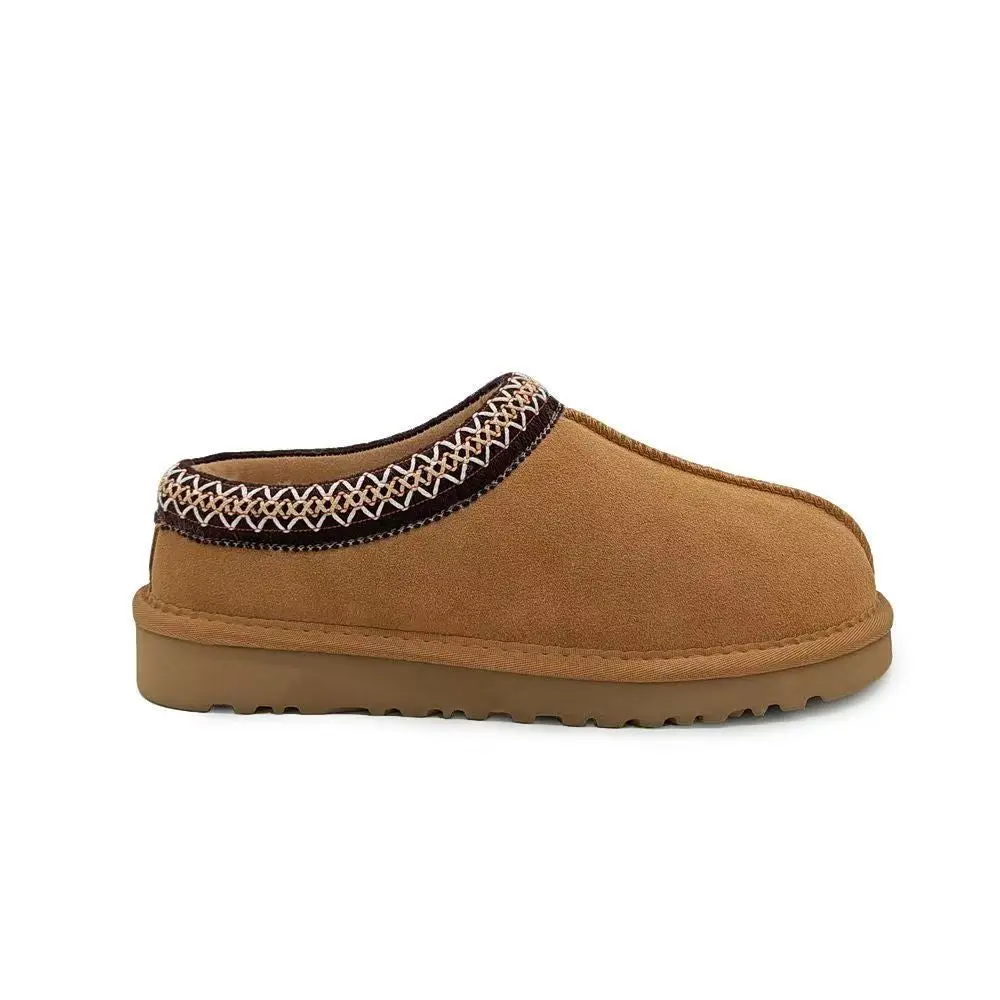 Women's Cozy Clogs with Furry Lining, Slip-On Platform Slippers, Warm Indoor Outdoor House Shoe