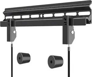 Suptek Studless TV Wall Mount for Most 23-60 Inch TVs up to 99 lbs, Low Profile No Drill TV Mount, Drywall Bracket with Max VESA 400x400mm, No Stud, No Drill, Easy Install, MF8