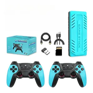 U36 Wireless Game Stick Retro Gaming Console S905 128G 50,000+ Games Support 40+ Classic Emulators For PS1/PSP 4K HDMI Kid Gifts