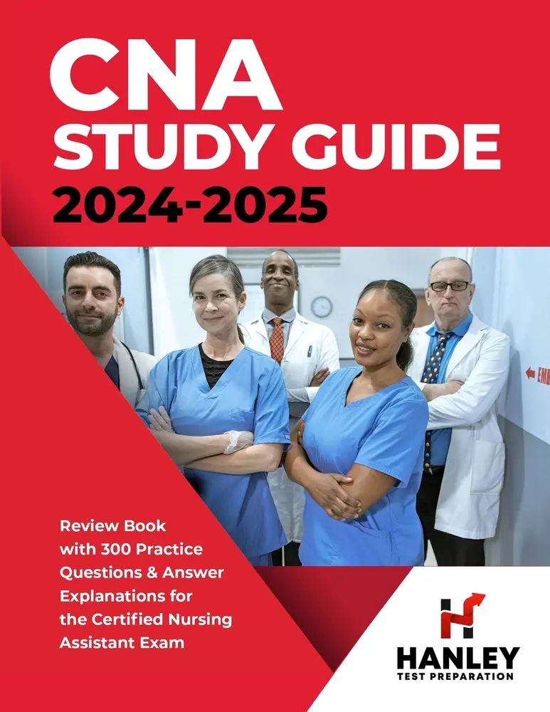 USED Book - CNA Study Guide 2024-2025: Review Book with 300 Practice Questions & Answer Explanations for the Certified Nursing Assistant Exam by Blake, Shawn (Paperback) - english