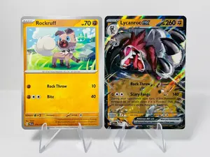 3 Pokemon TCG Trick or Trade Booster Packs Halloween Card Lycanroc & Rockruff