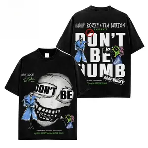 [🔥Graphic Tee] Rocky "Don’t Be Dumb" Graphic Tee – High-Quality Cotton Hip Hop Shirt, ASAP Mob Inspired Rap Merch, Vintage Flacko Tour Streetwear T-Shirt, Oversized Y2K Urban Fashion Tee, Unisex Music Fan Apparel, Gift for Rap Lovers & Collectors