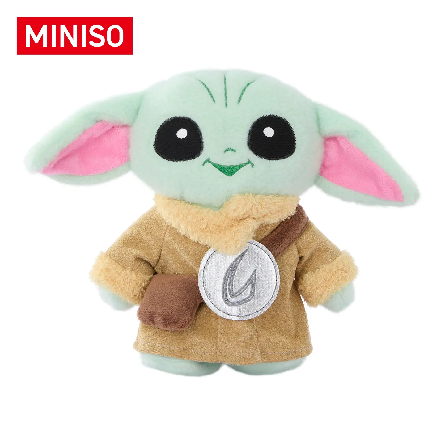Miniso Star Wars Series Sitting Grogu Plush Doll, Macaron-Themed Collectible Figure, Ideal for Home Decor and Star Wars Fan Gifting, Back To School
