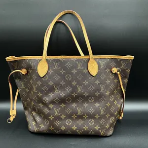 Pre-owned Louis Vuitton Coated canvas Tote Bags Neverfull Monogram MM Tote