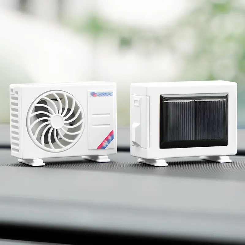 Car perfume air conditioner model, creative ornament, long-lasting fragrance, odor removal, vent outlet, solar-powered car interior aromatherapy