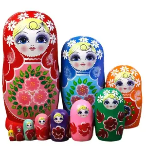 10-layer wooden nesting doll craft decoration toy