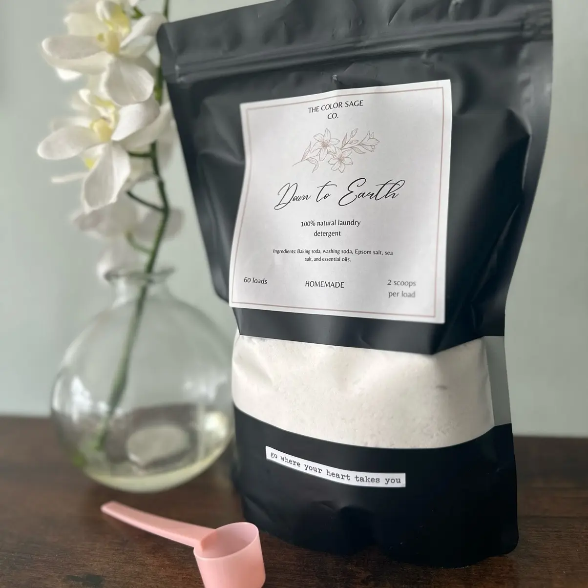 Down to Earth Homemade Laundry Powder