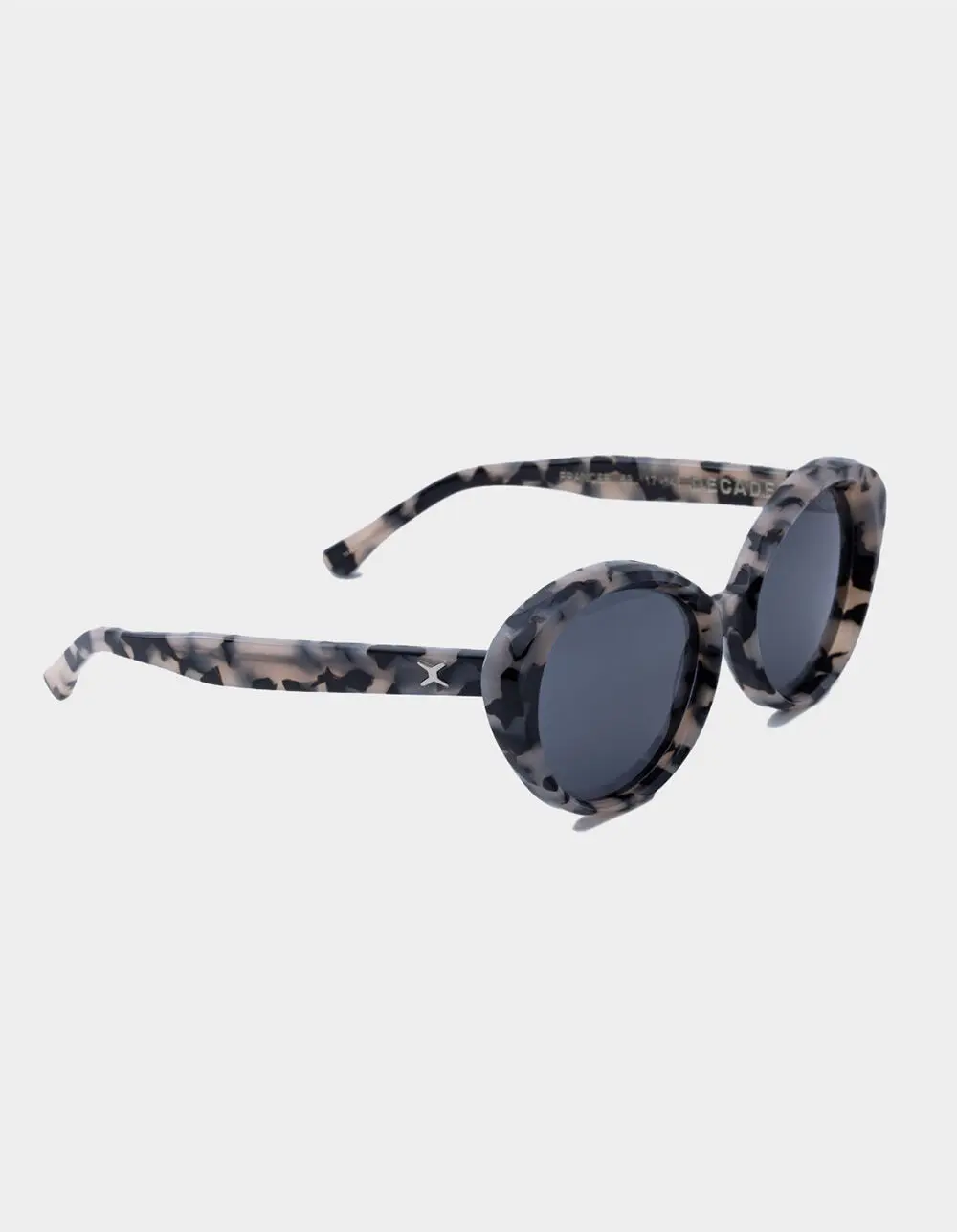DECADE Womens Frances 70s Sunglasses, Tortoise DECADE Womens Frances 70s Sunglasses, Tortoise