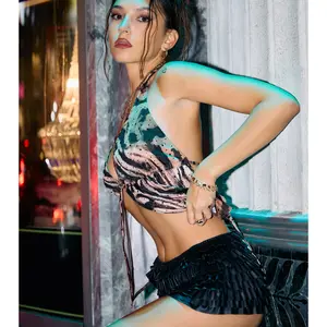 Cheeky Flirt Ruffle Shorts