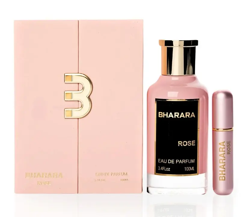 Bharara Rose EDP Spray 100ML (3.4 OZ) | A luxurious, long-lasting women’s fragrance with a mesmerizing floral blend for an elegant touch